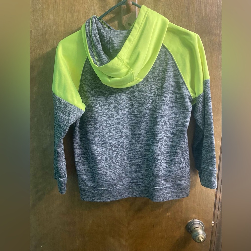 Lime green glow in the dark Batman hoodie